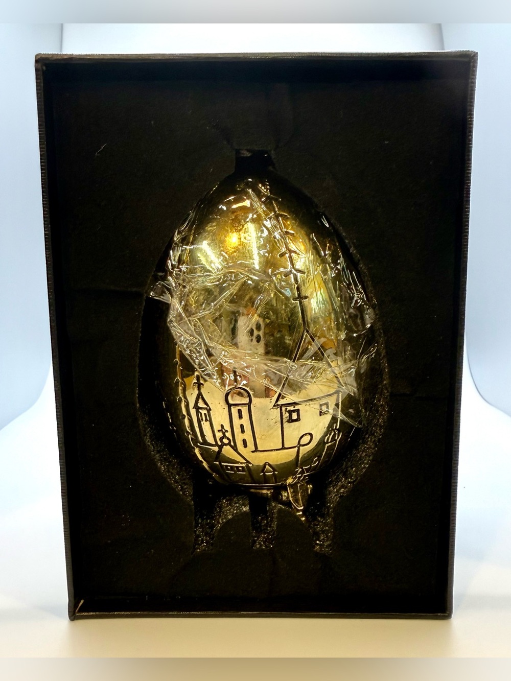 New LitJoy Replica Egg Triwizard Tournament Goblet of Fire Gold-Toned